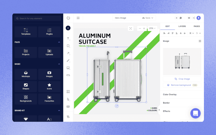 ecommerce-product-images-glorify-templates-aluminium-suitcase-with-green-strips