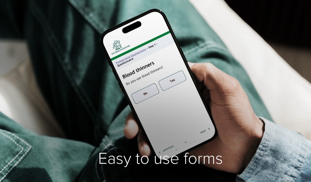 Easy to use medical forms FHIR
