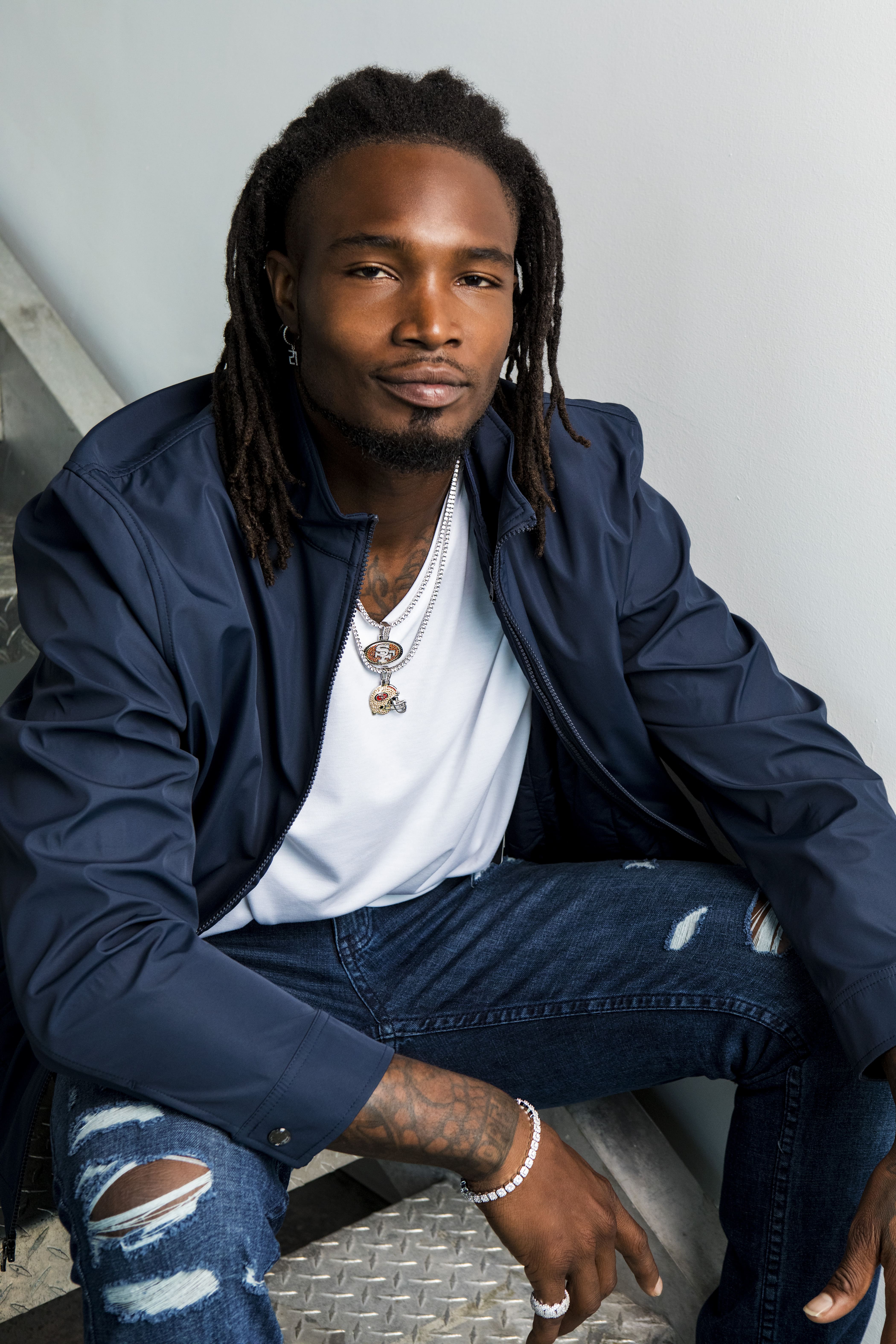 Kevin Elliot- NFL-Shop Gld styled by miami celebrity fashion stylist Steven Lassalle