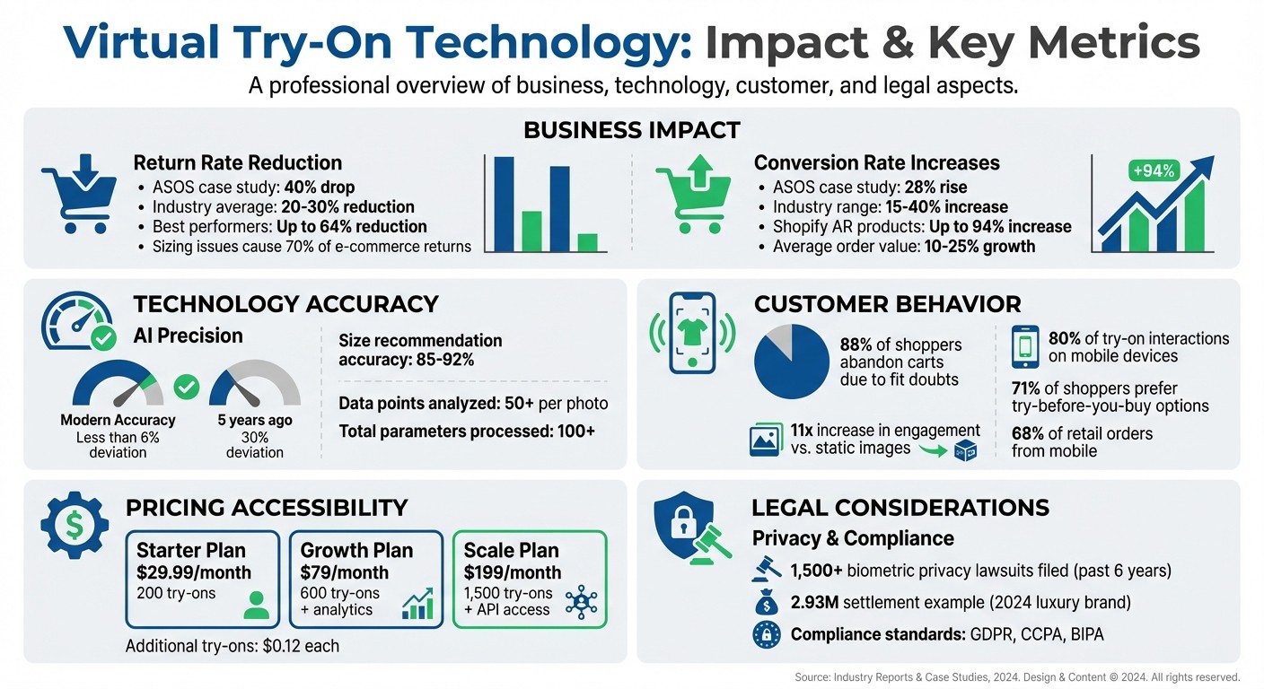 Virtual Try-On Technology Impact: Key Statistics and ROI Metrics