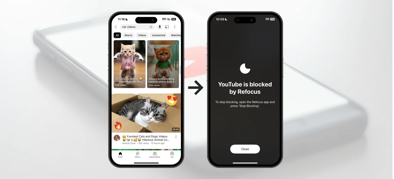 Block YouTube Shorts