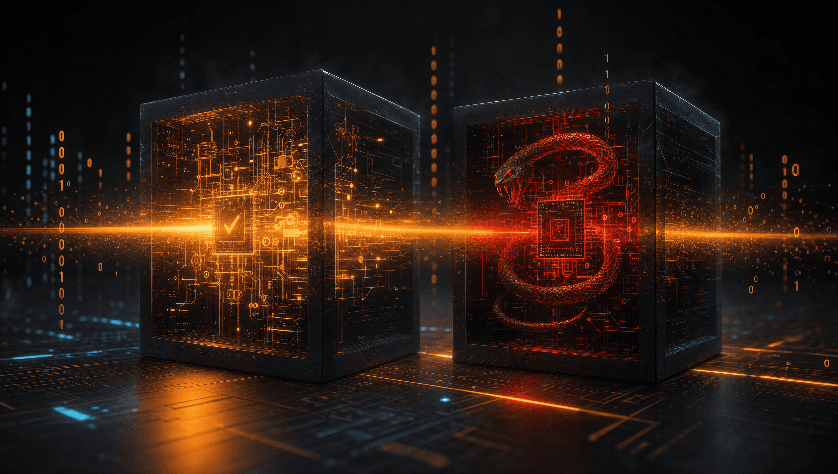 Ossprey reads what a package actually does, so a hidden payload shows up before you ever decide to trust it.