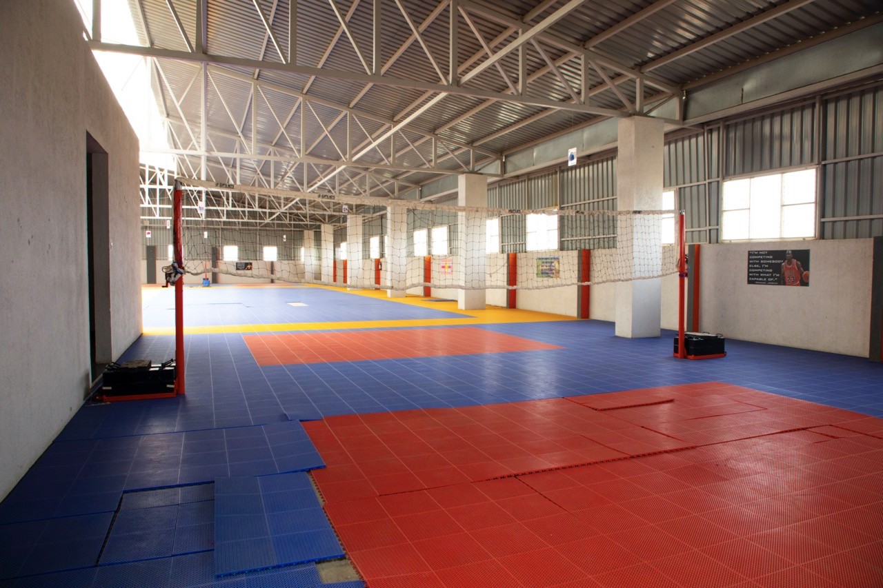 National Centre for Excellence – best CBSE school in Kasturi Nagar – indoor sports hall with matted flooring