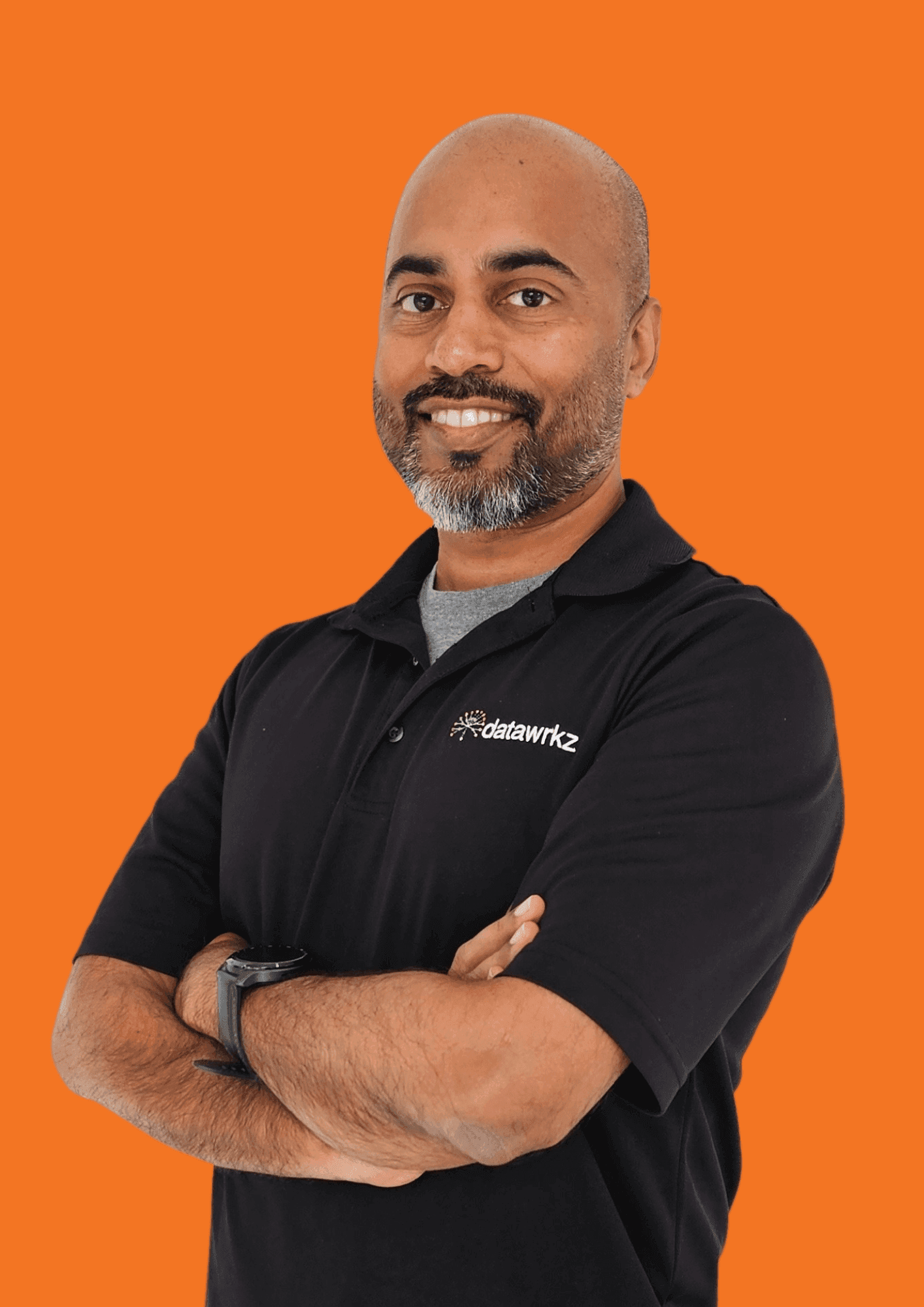 Image of the founder looking at us