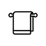towel line icon