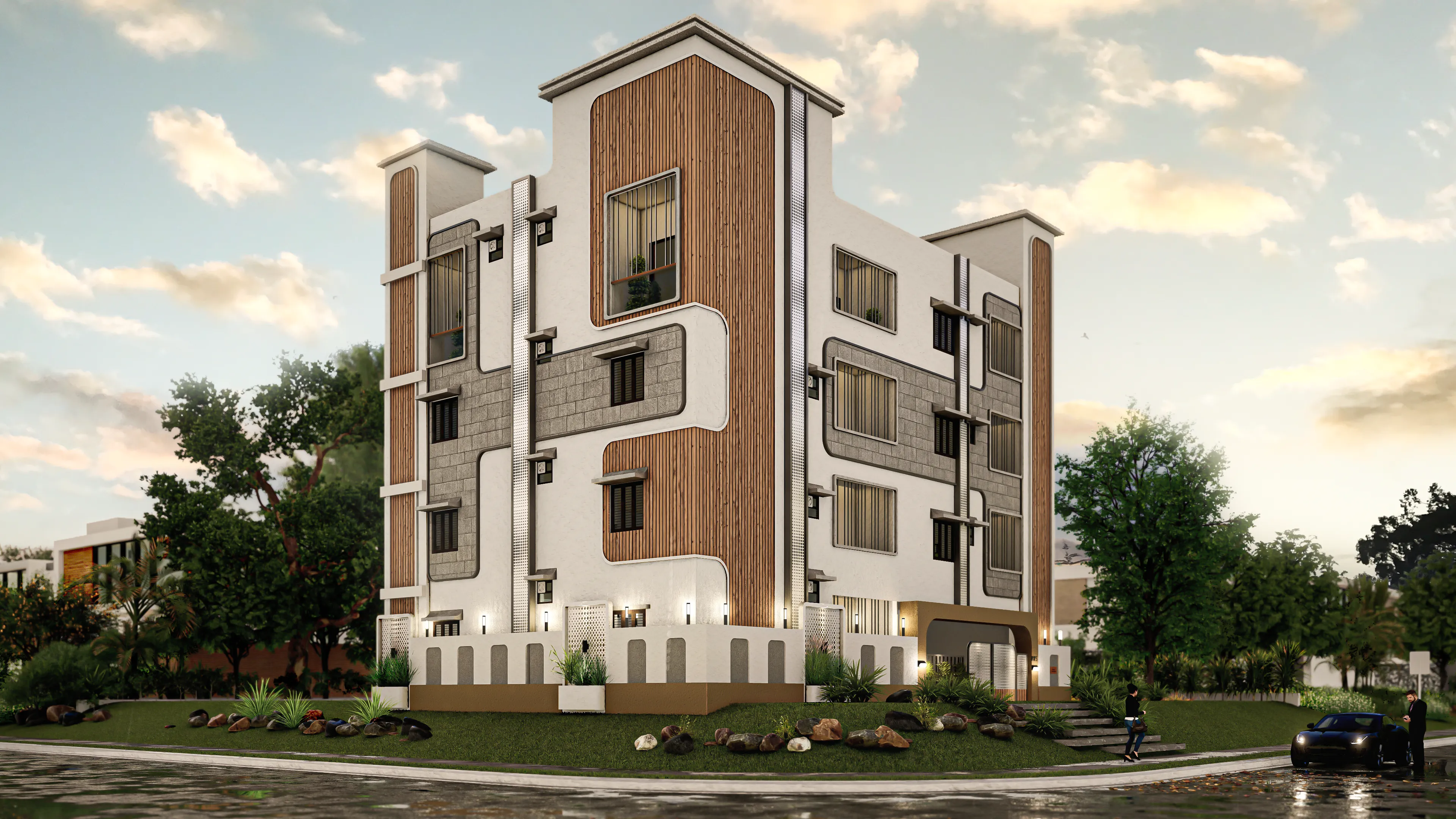 Residencial Complex Architecture