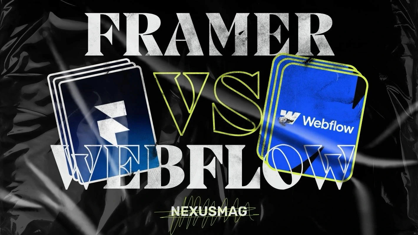 framer, webflow, framer vs webflow, nexusmag