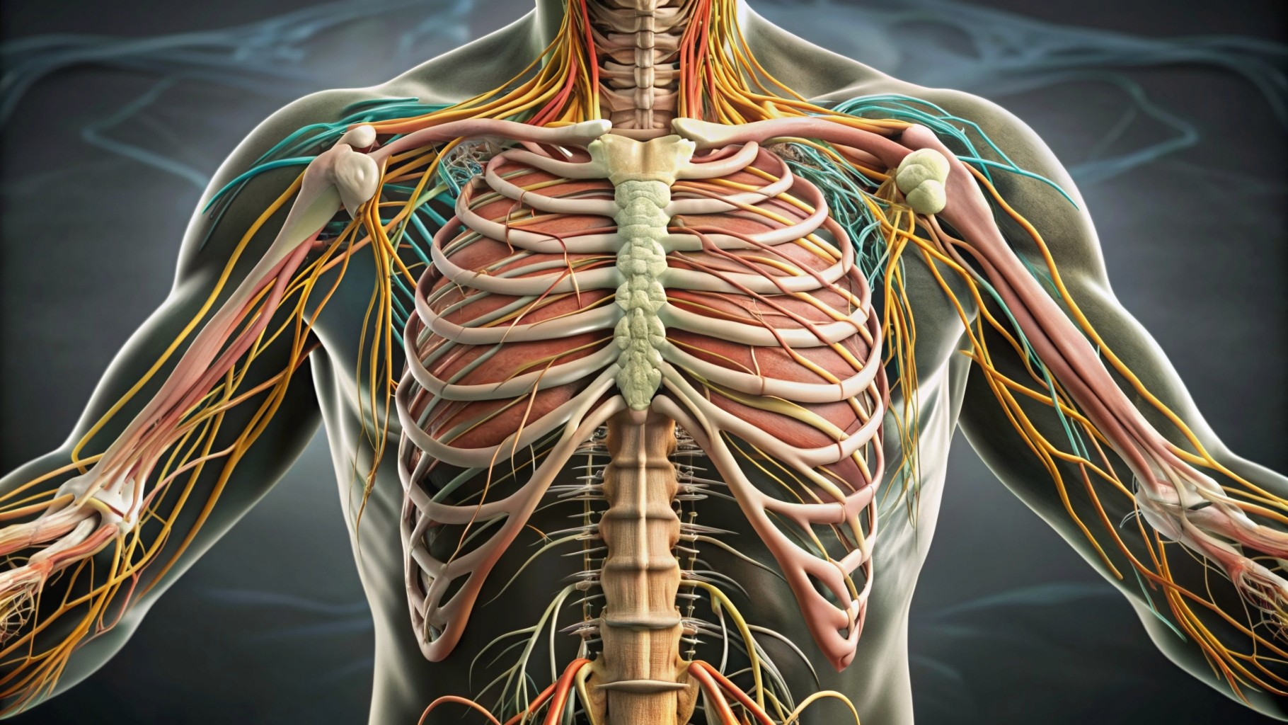 Peripheral nervous system in humans