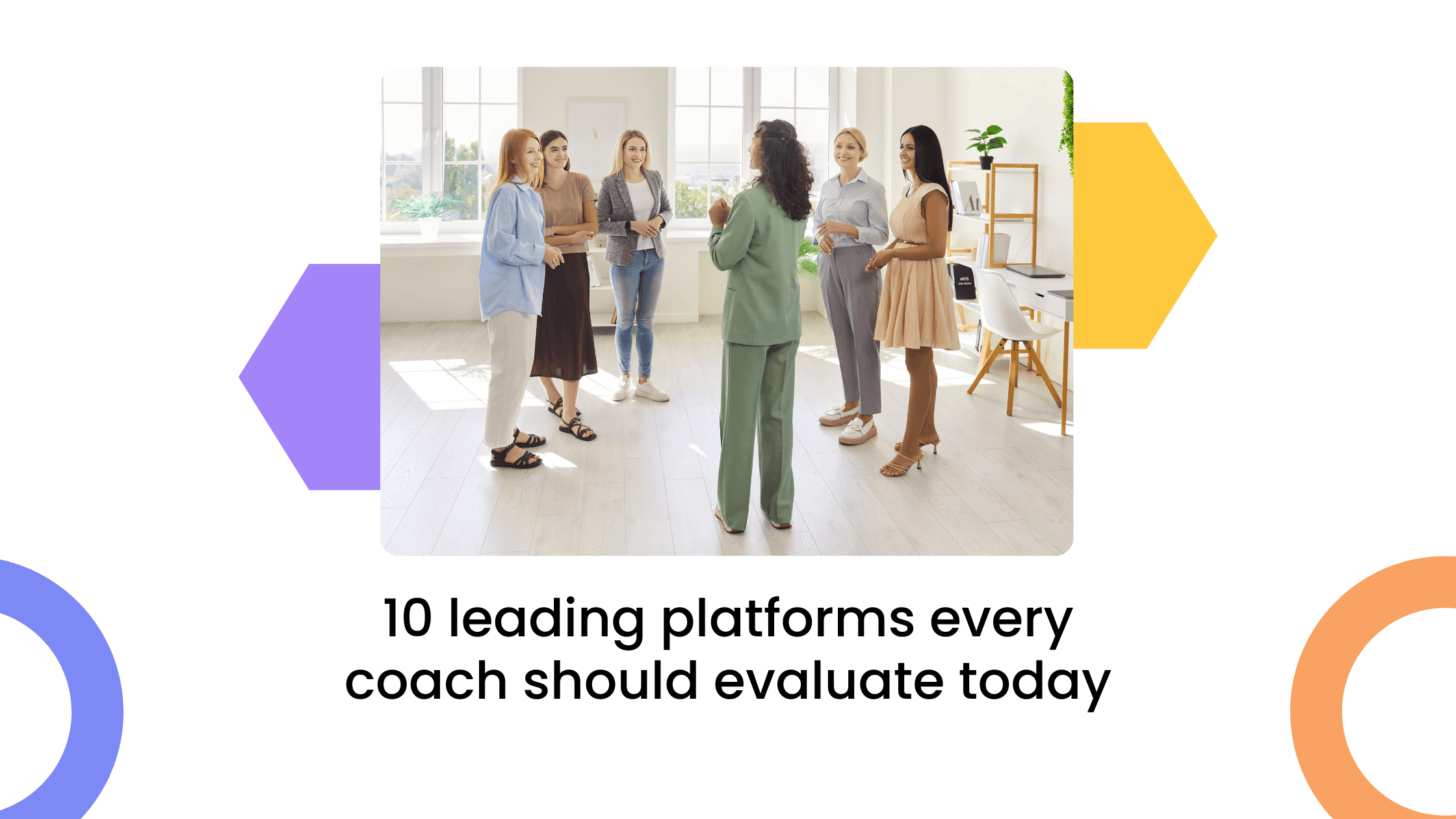 Group discussion representing leading coaching platforms coaches can evaluate for community and business growth