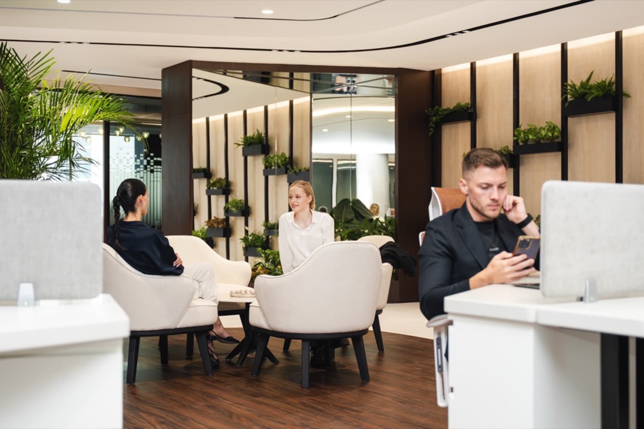 Small team collaboration. Get meeting access with your flexible plan or rent dedicated office space at our coworking space.