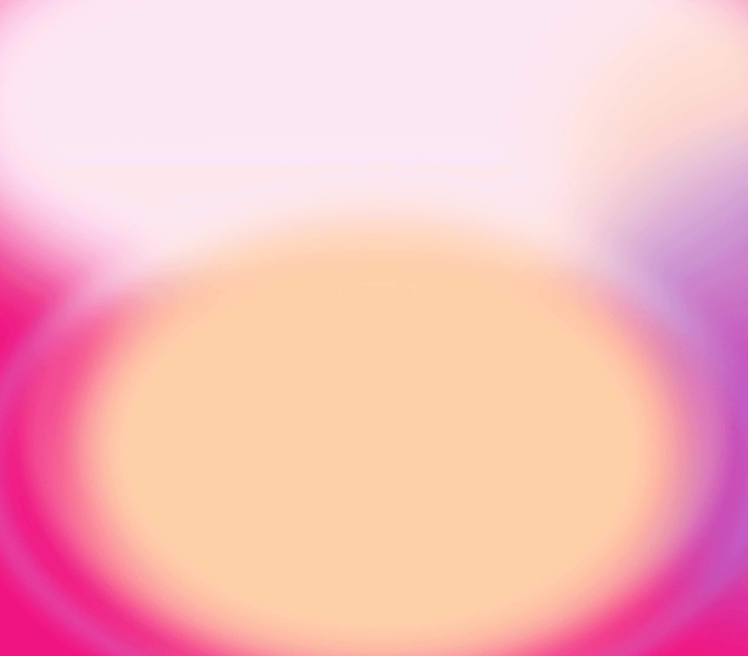Bright header background that blends white into a soft blue and purple gradient at the bottom.