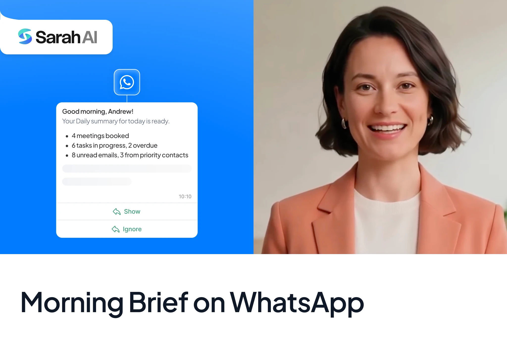 Morning Brief on WhatsApp