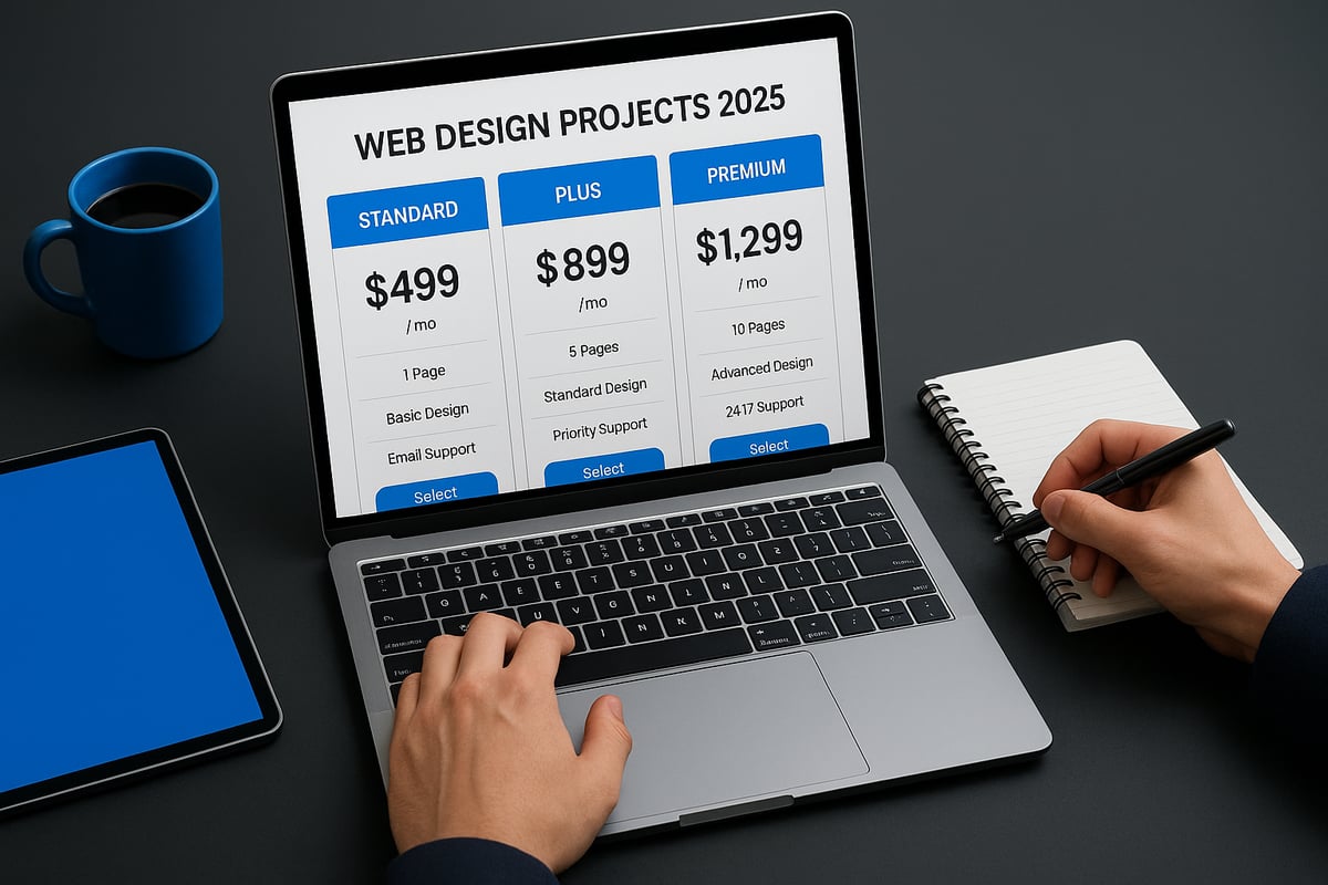 Webdesign-Preismodelle im Vergleich