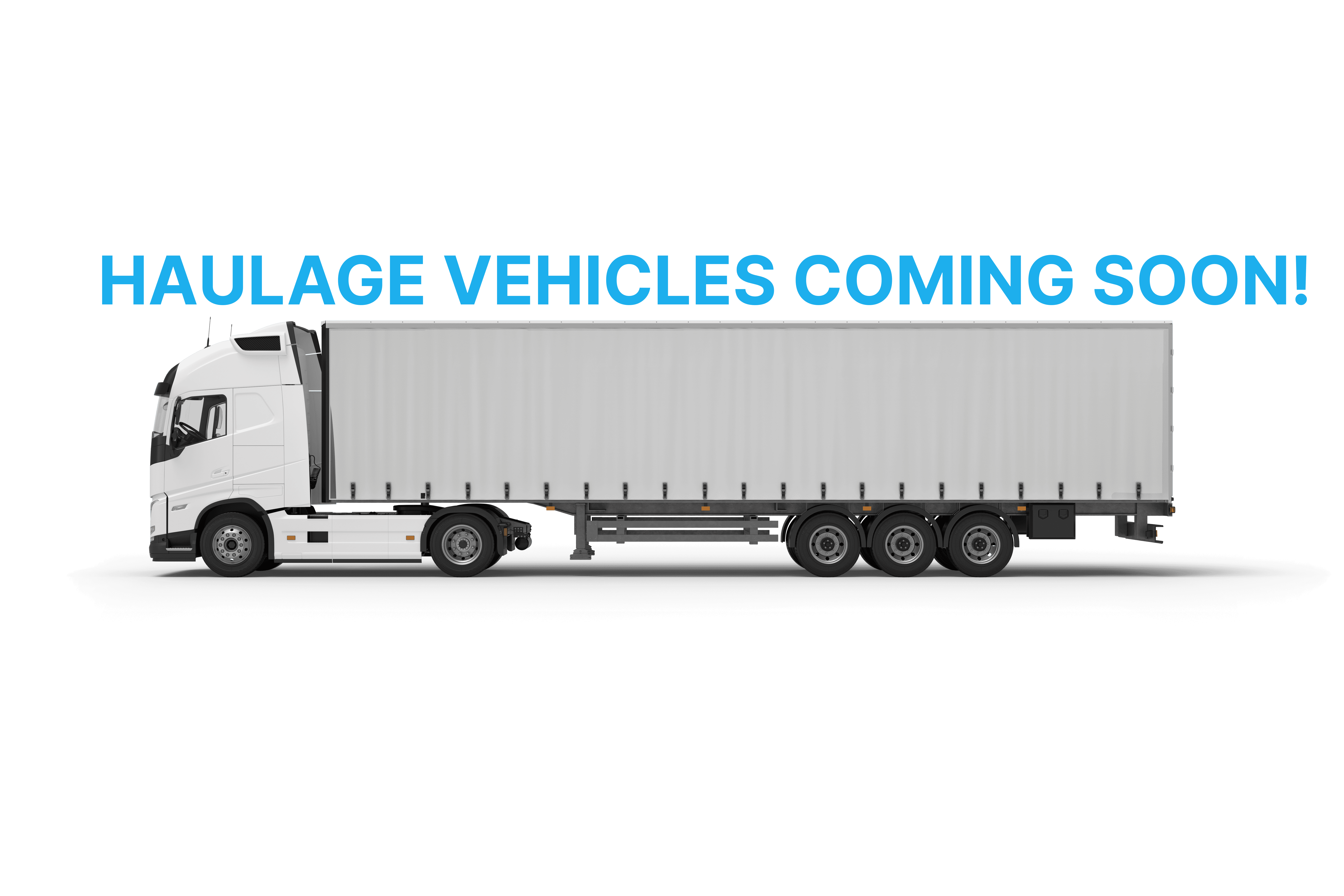 DHCourier Lorry with title 'coming soon'