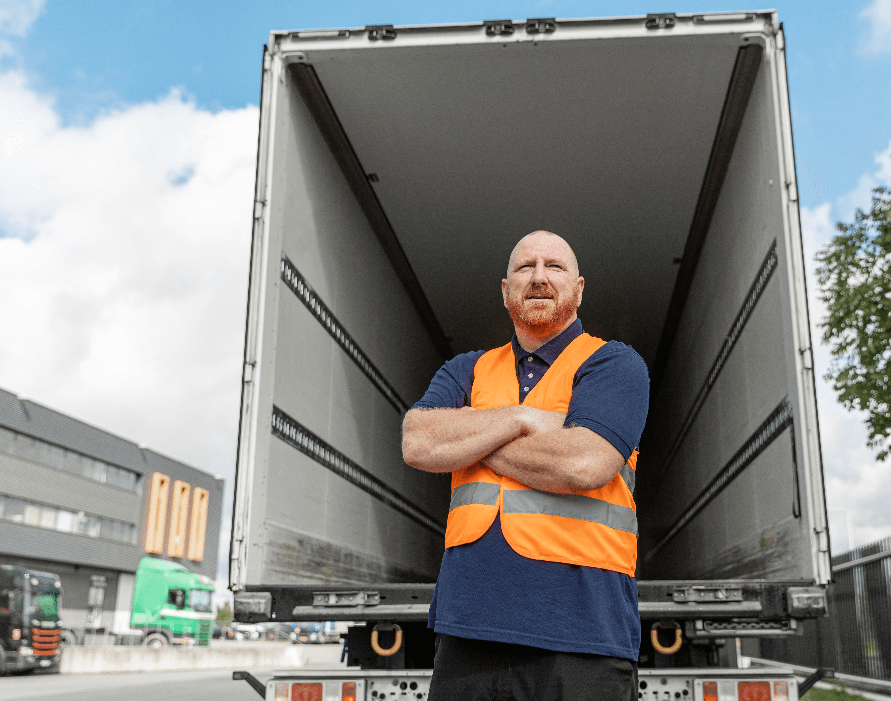 Truck driver for logistics company