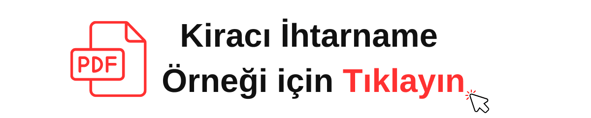 Kiracı İhtarnamesi