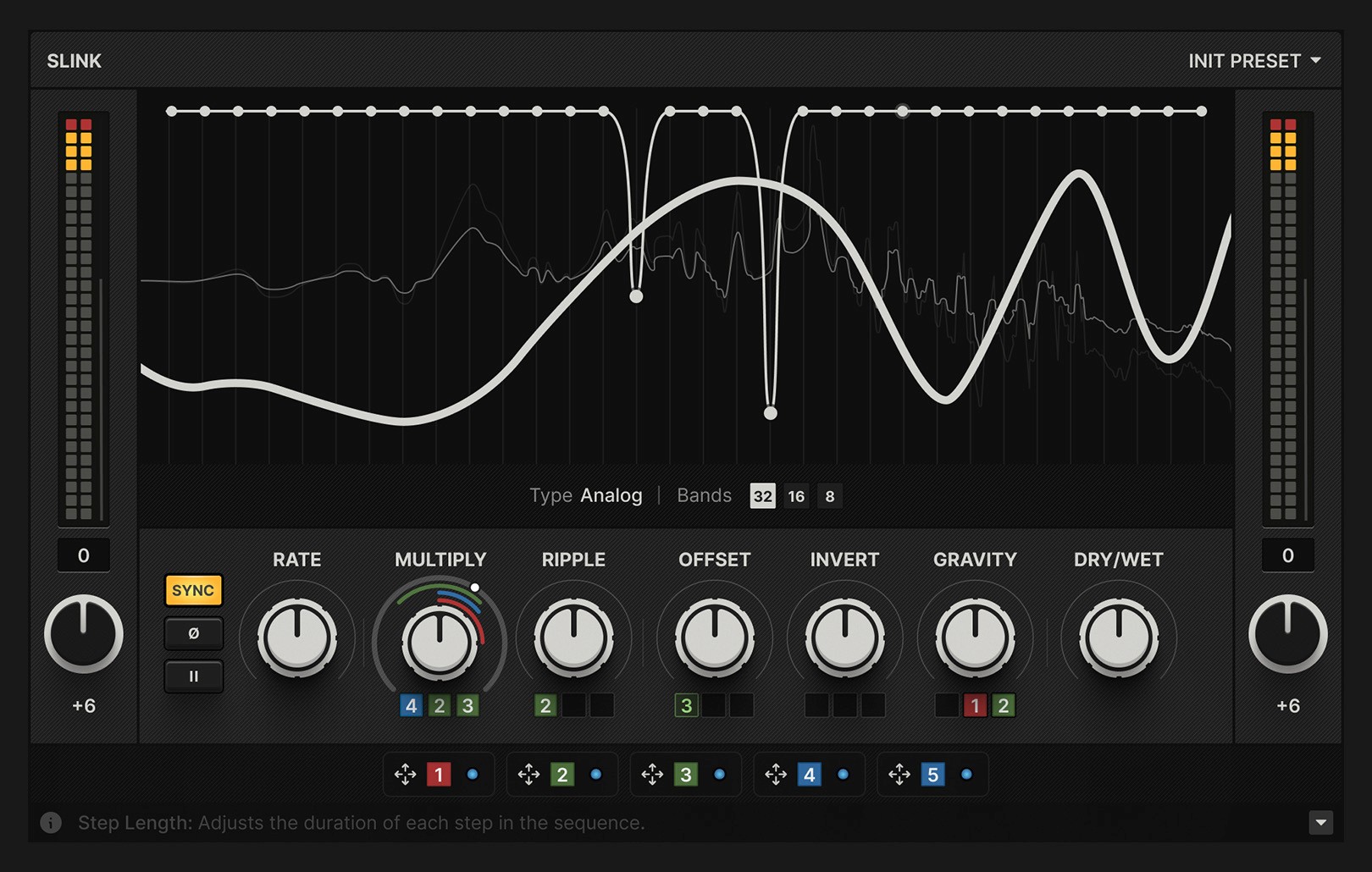 SLINK Audio Plugin visualiser