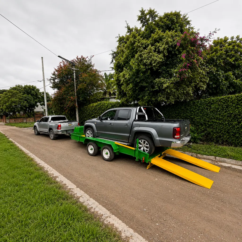 Acoplado carreton para remolque de vehiculos