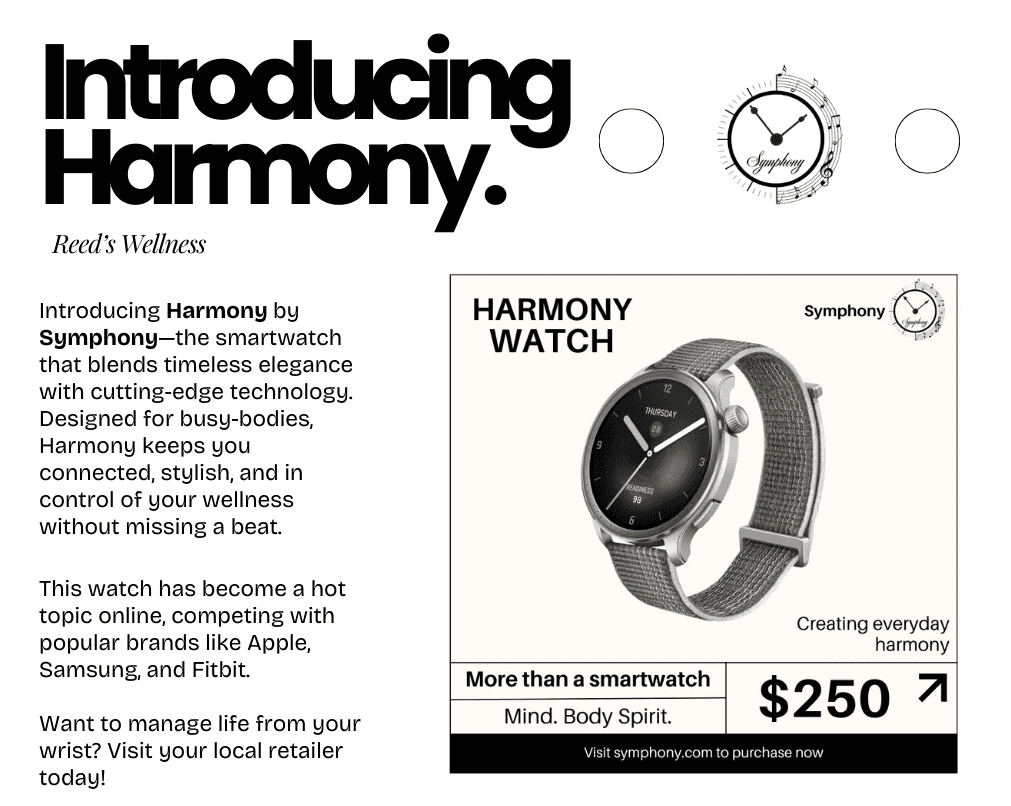 harmony watch ad