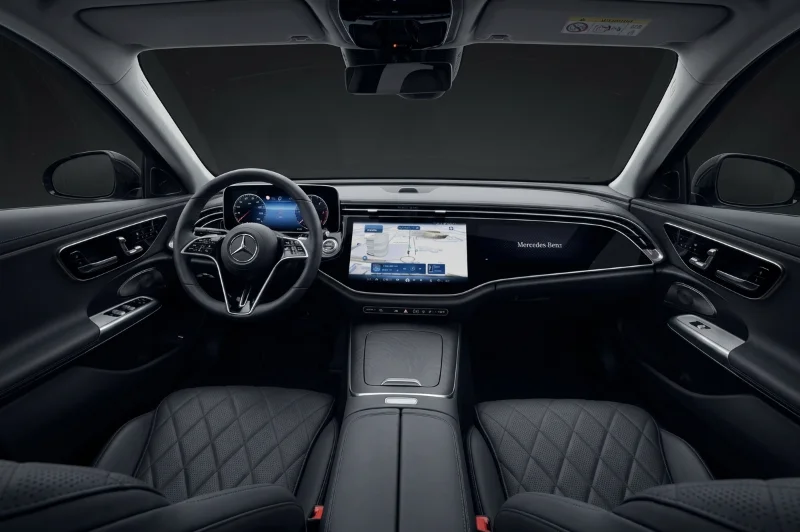 Mercedes S-Class front interior