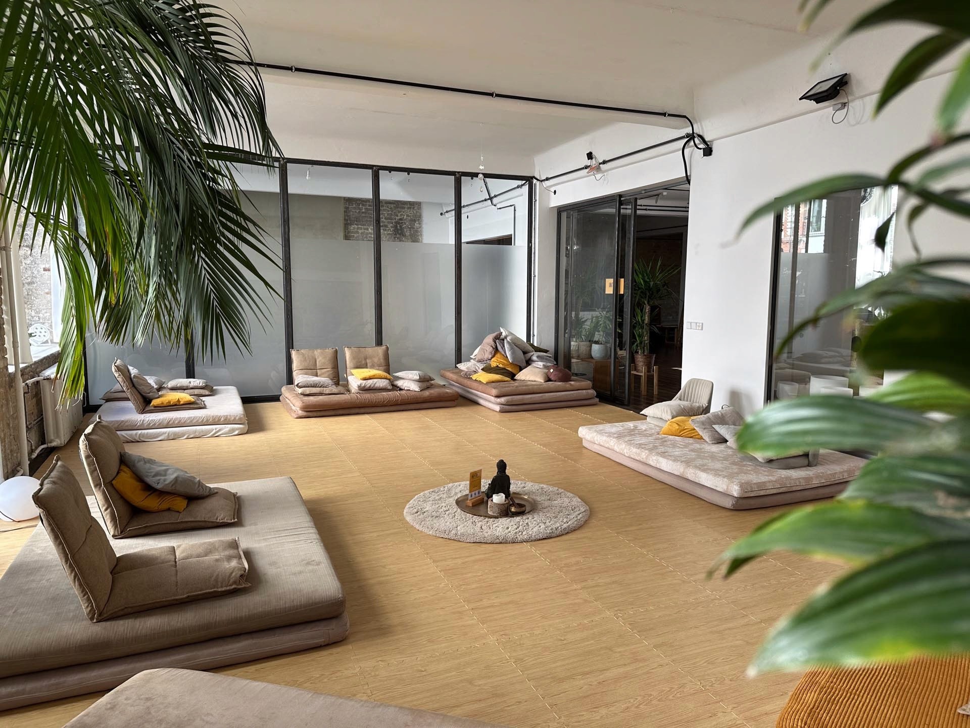 Futura House Health Club Sitting Area