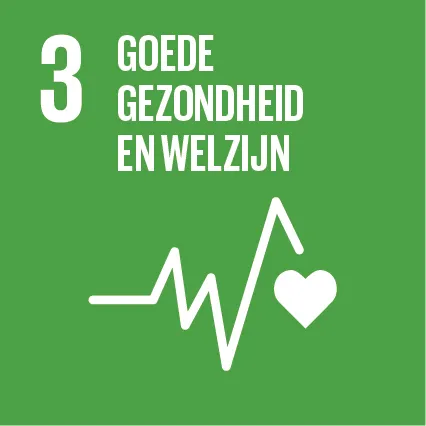 Icoon SDG 3 - Goede gezondheid en welzijn