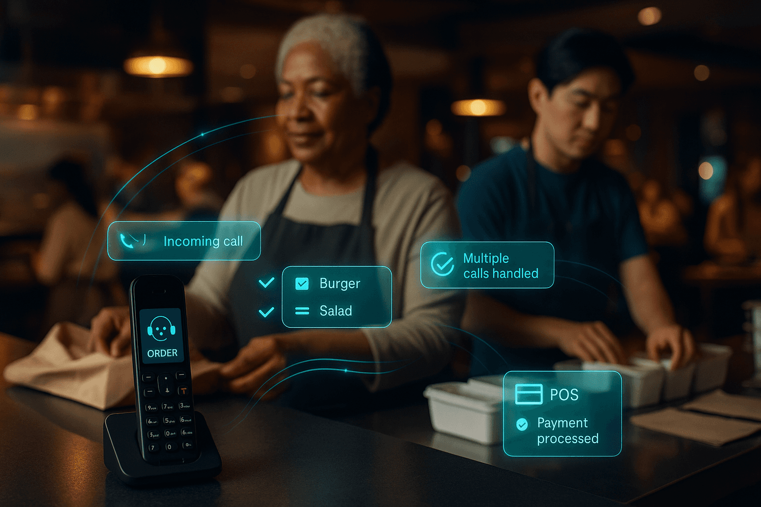 Restaurant Order Automation with an AI Phone Agent
