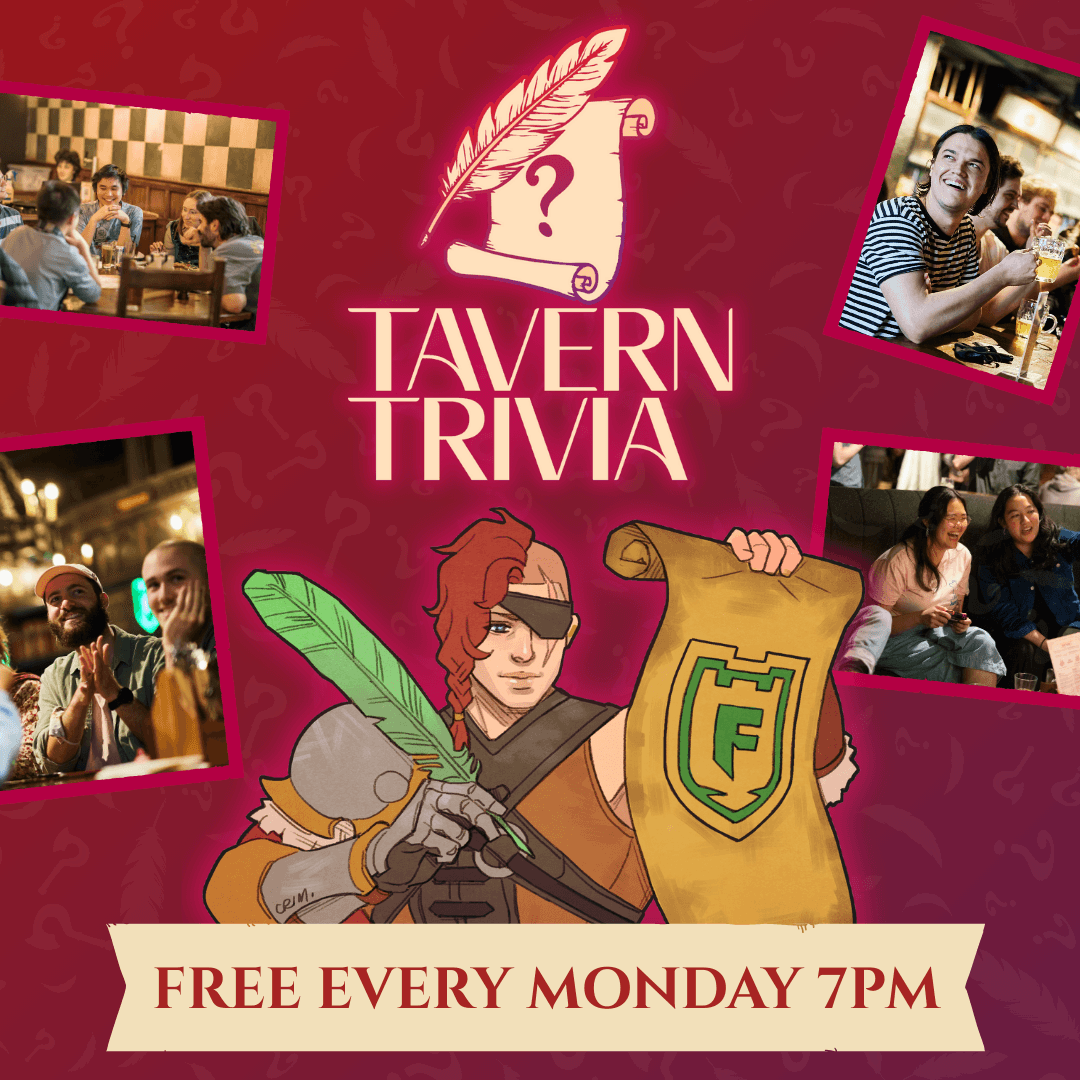 Tavern Trivia Every Monday