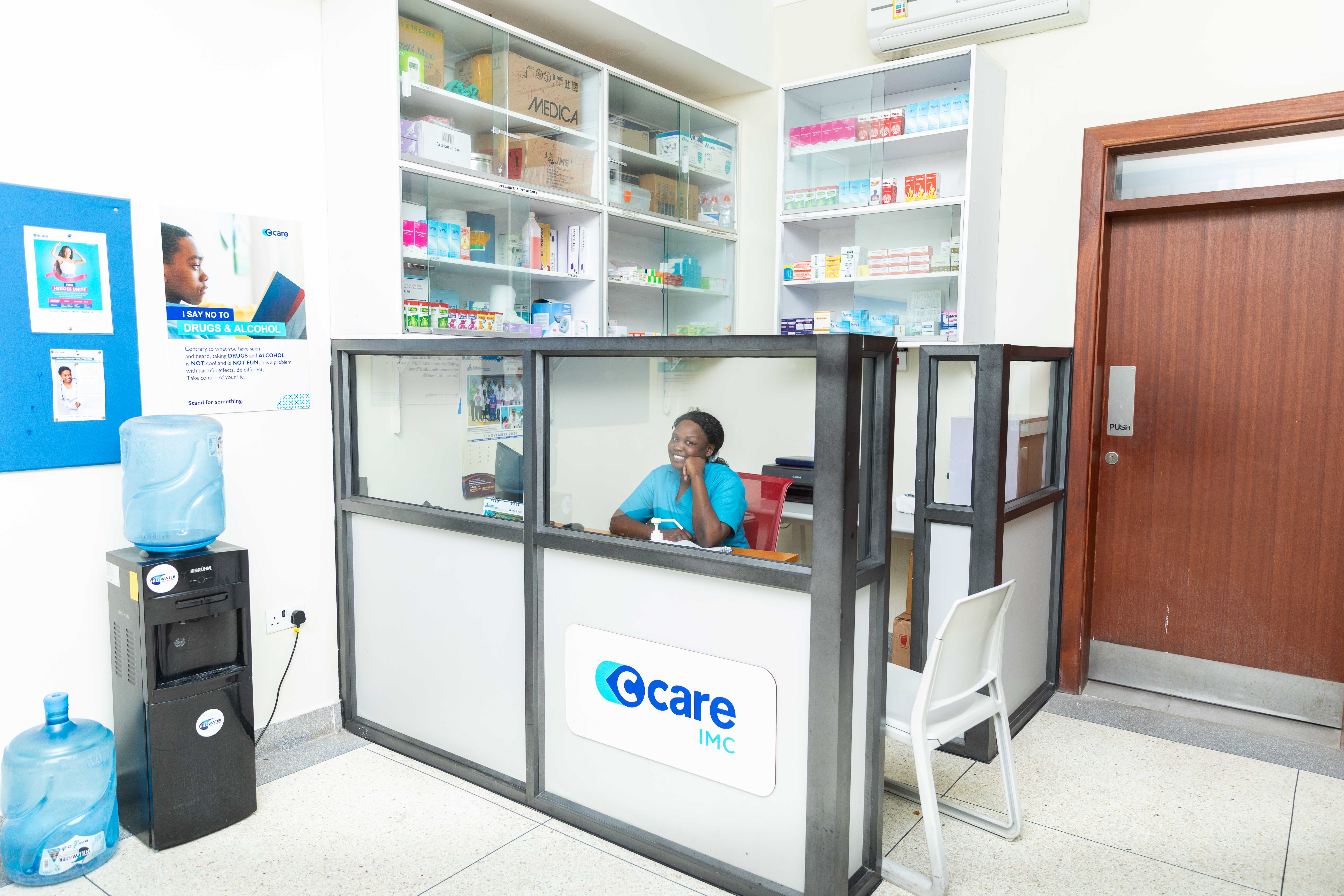 A schoolgirl participates in an online lesson using a tablet