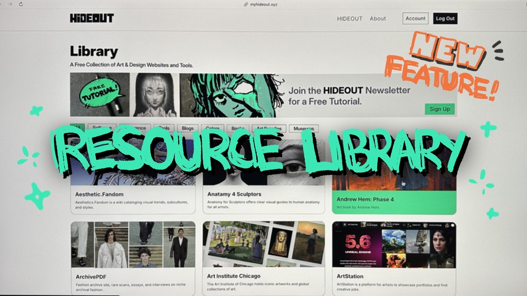 new resource library
