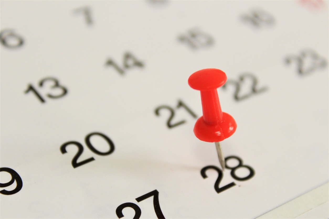 28 febbraio, calendario