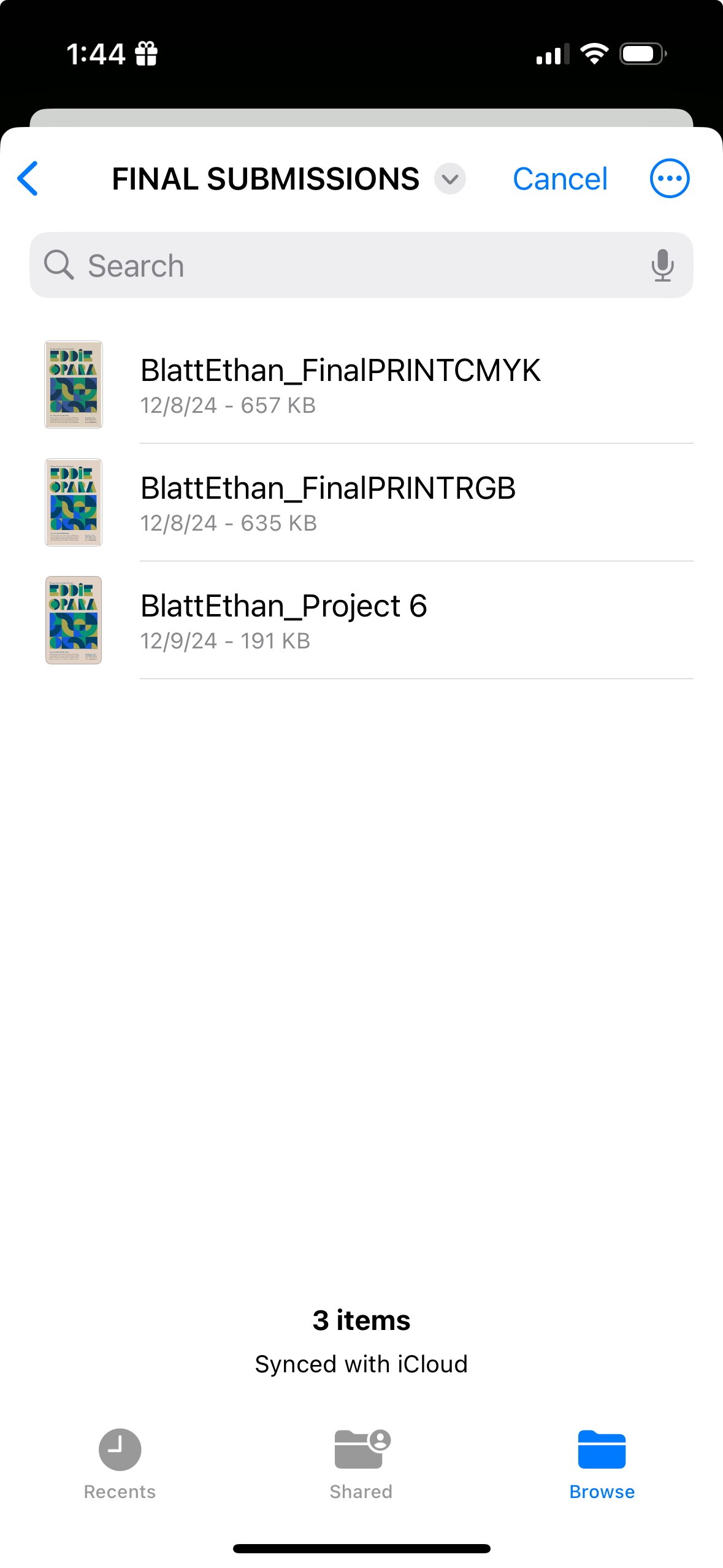 Current Canvas dashboard page