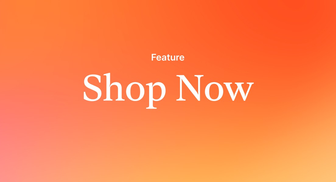 Onward Feature - Shop Now