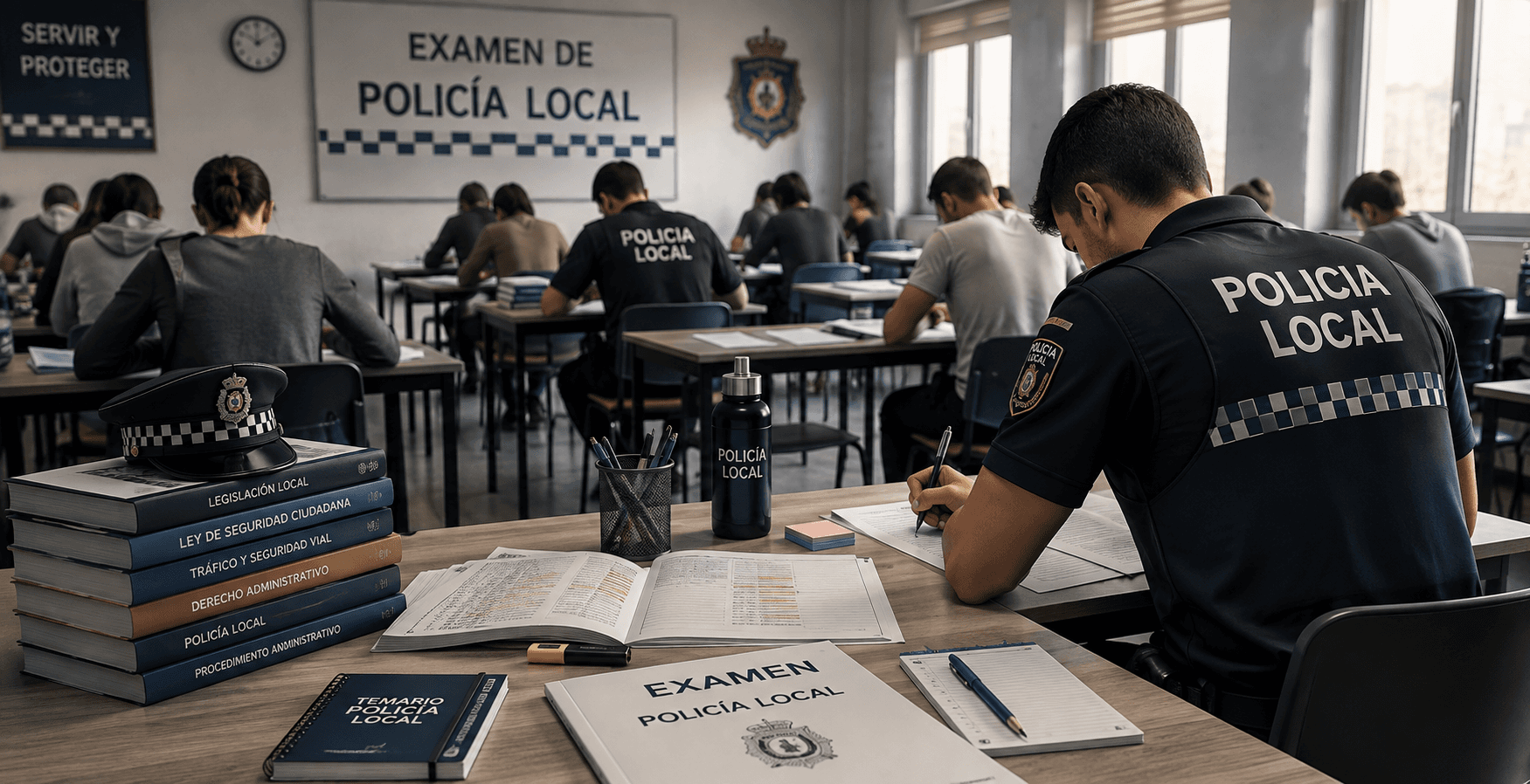 examen de policía local