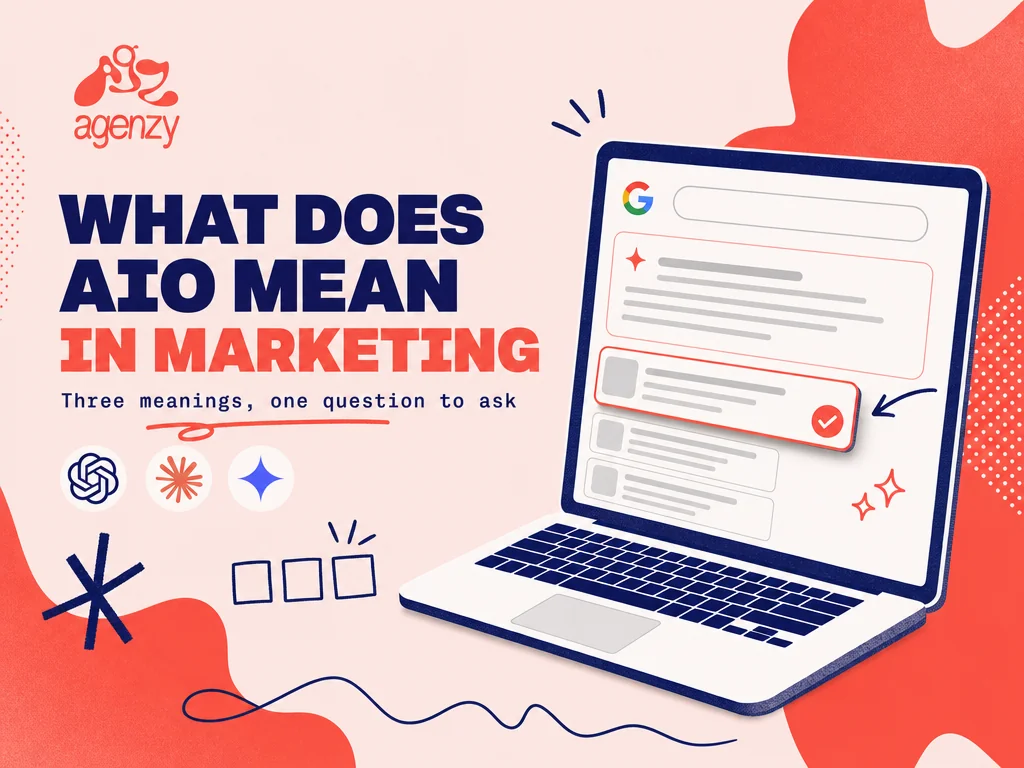 What does AIO mean in marketing?