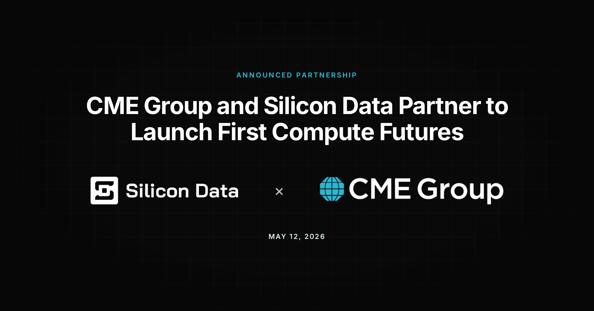 Silicon Data x CME Group