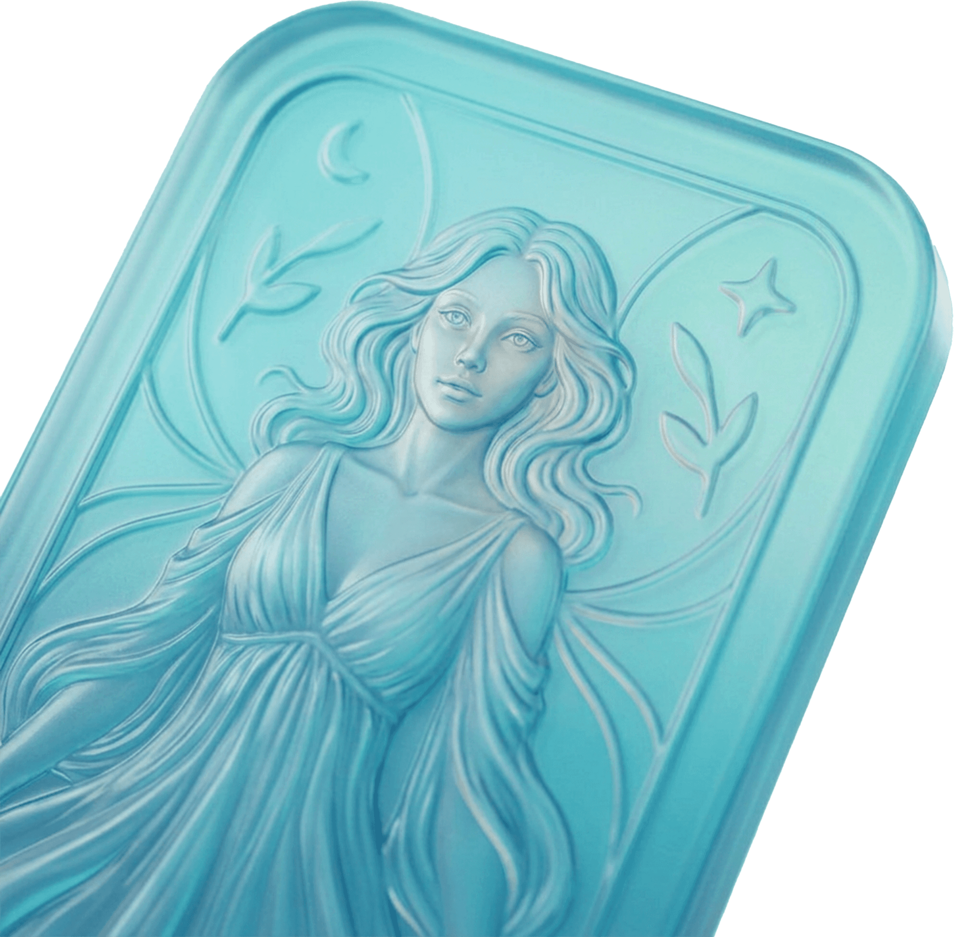 Abstract intertwined black sculptural form with smooth curved loops and a subtle speckled texture on a dark background.