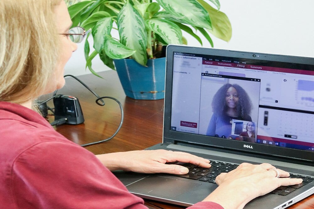 man using tablet computer