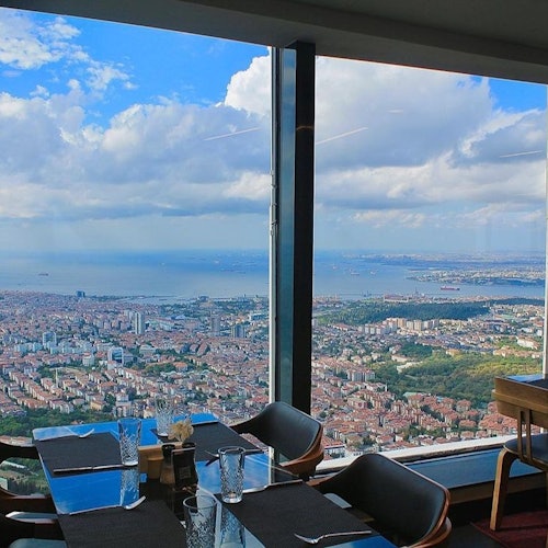 Mga Tiket sa Pagpasok at Inumin sa Istanbul Camlica Tower
