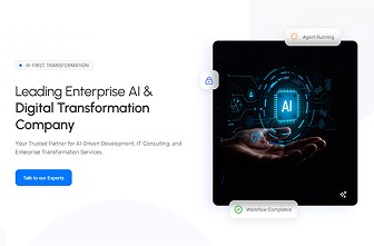Digital transformation and enterprise technology consulting website