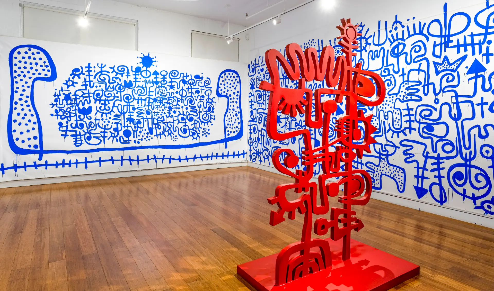 The Prophet, c.2019,
painted steel,
Size: 6feet. In collection of Kiran Nadar museum, New Delhi