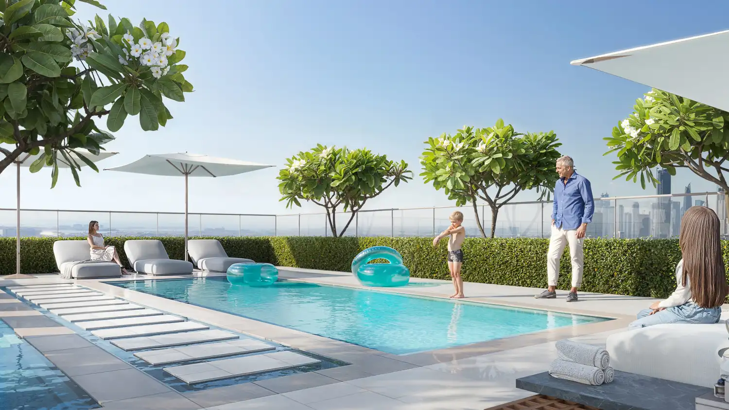 The Solen Residence, an apartment building situated at the street corner, featuring contemporary design elements.