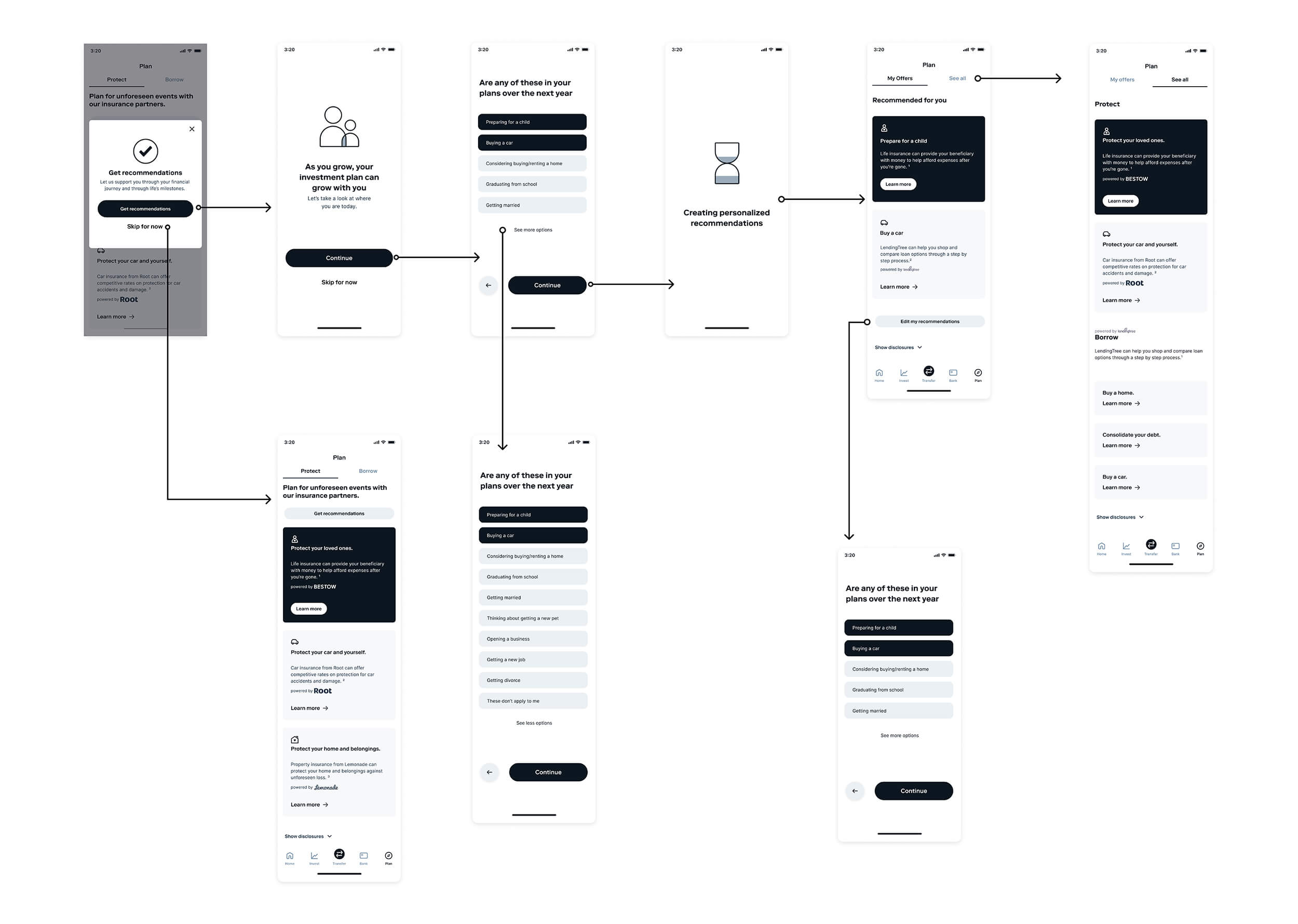 Stash |  Mobile App - Personalized Recommendations