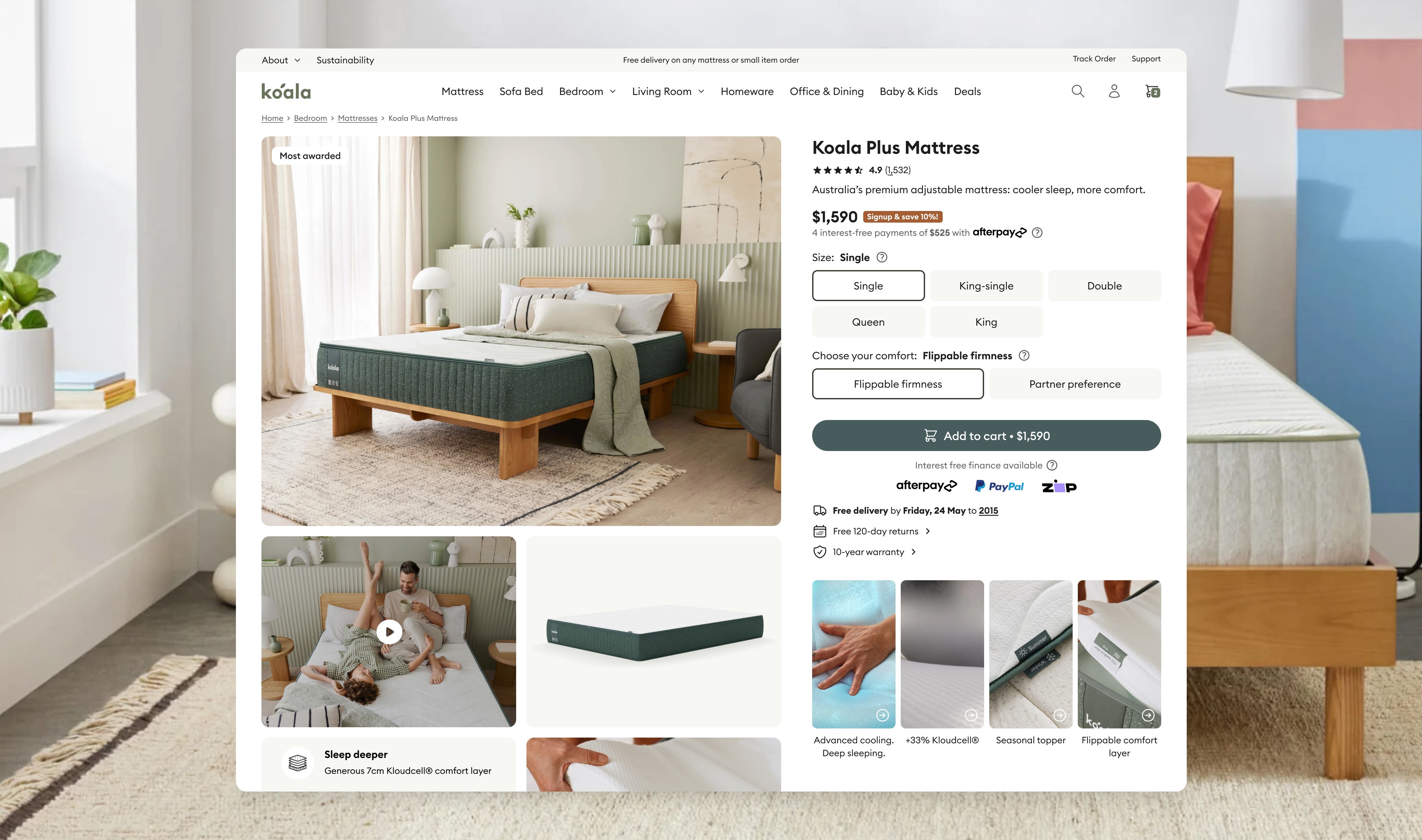 Koala Furniture - A Comprehensive E-commerce Transformation Across Australia, Japan and USA