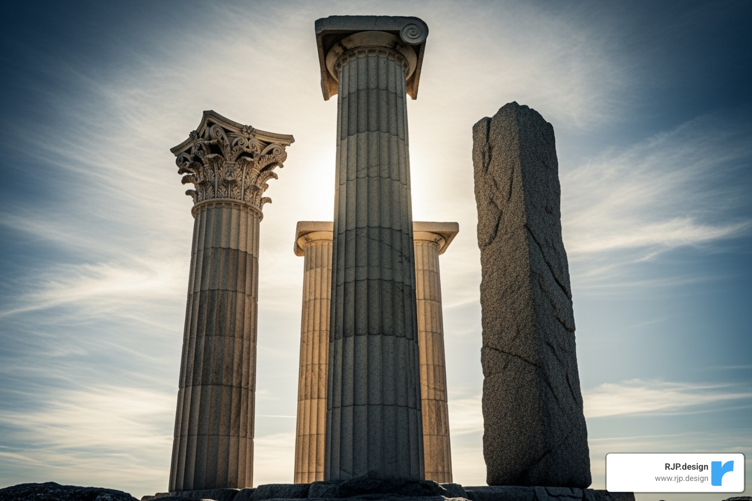 Three pillars labeled "Profile," "Reviews," and "Citations" - retail local seo