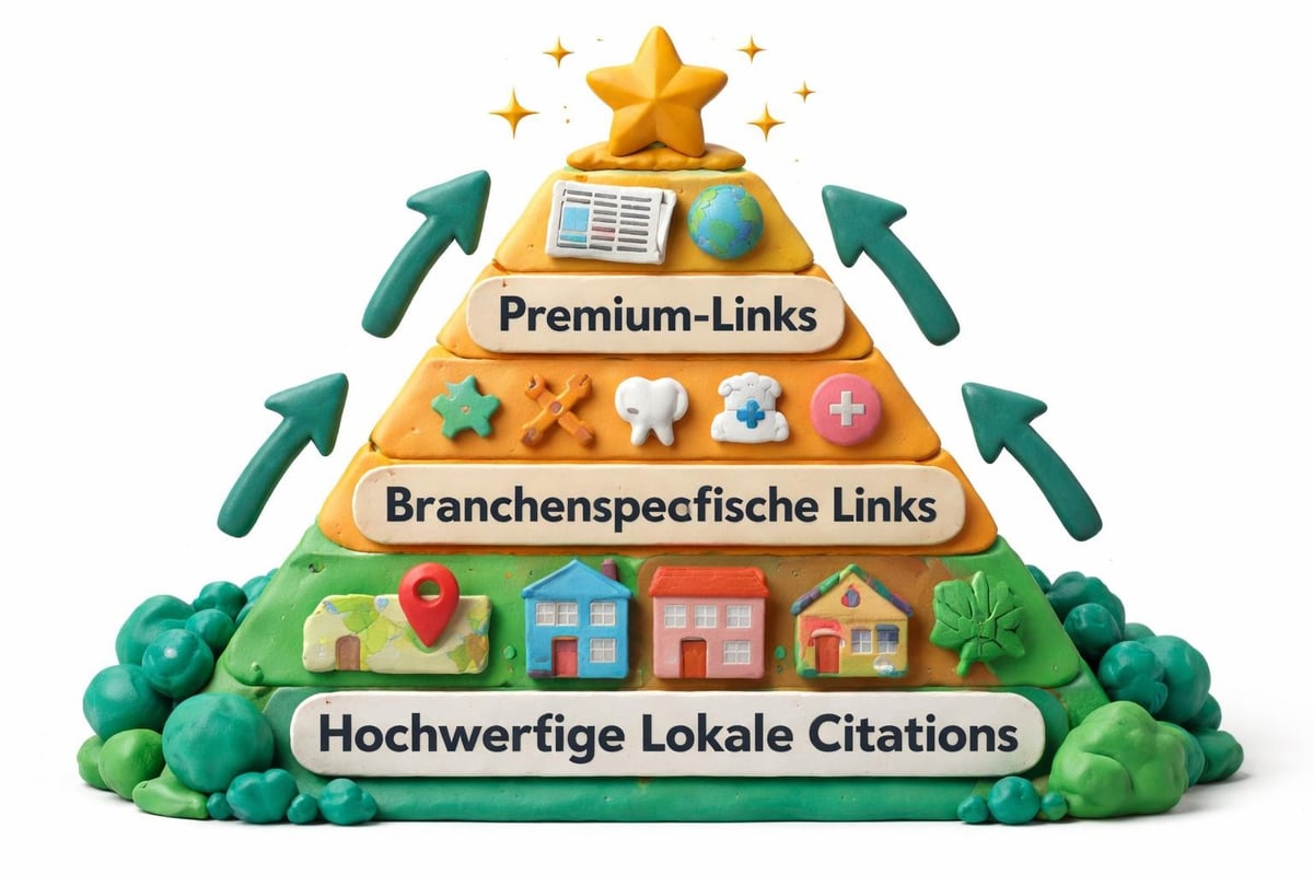 Linkbuilding-Pyramide