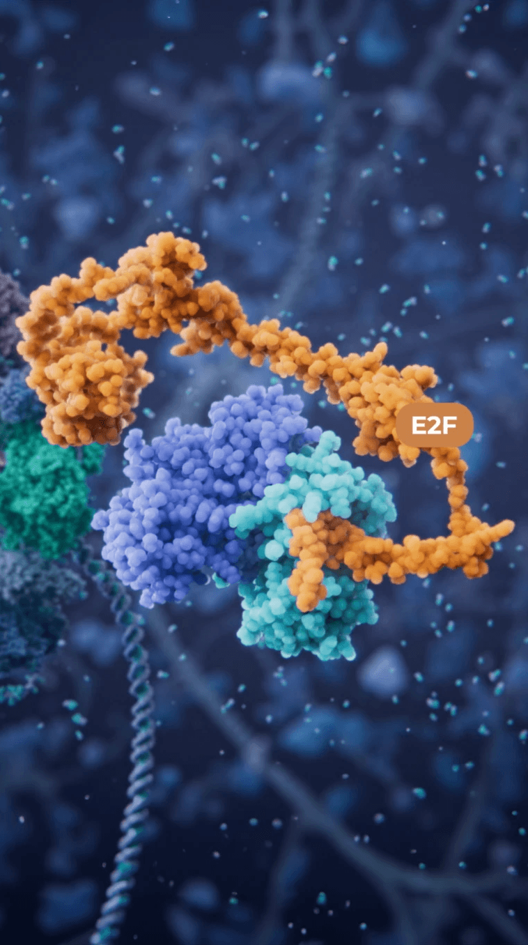 E2F Binding to Cyclin A-CDK2