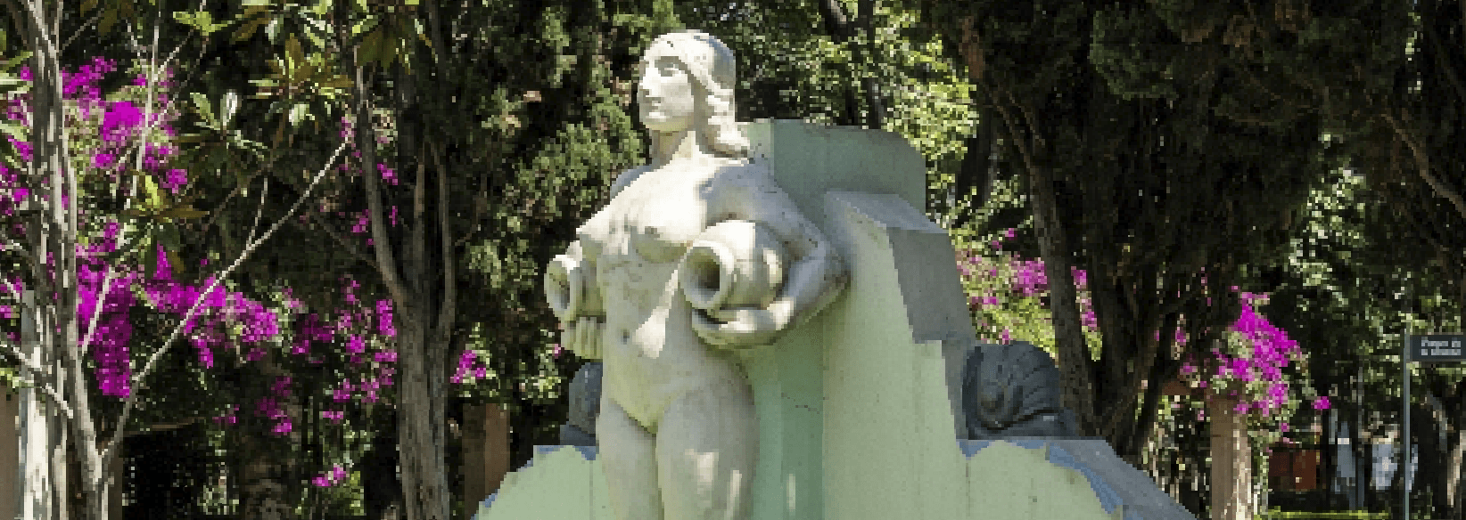 Fuente de los Cántaros en la Condesa