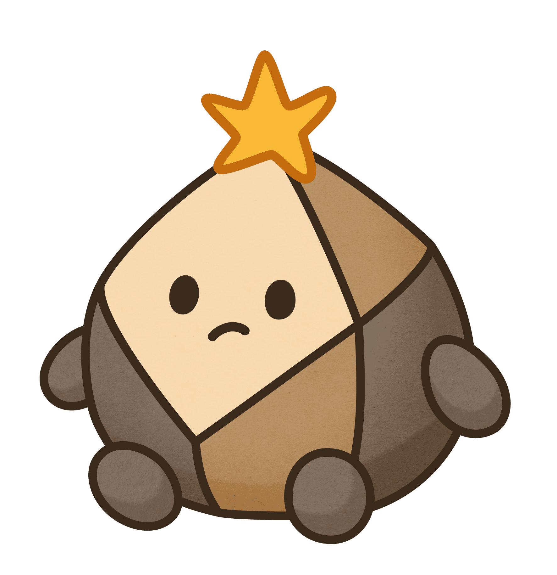 Sparky frowning
