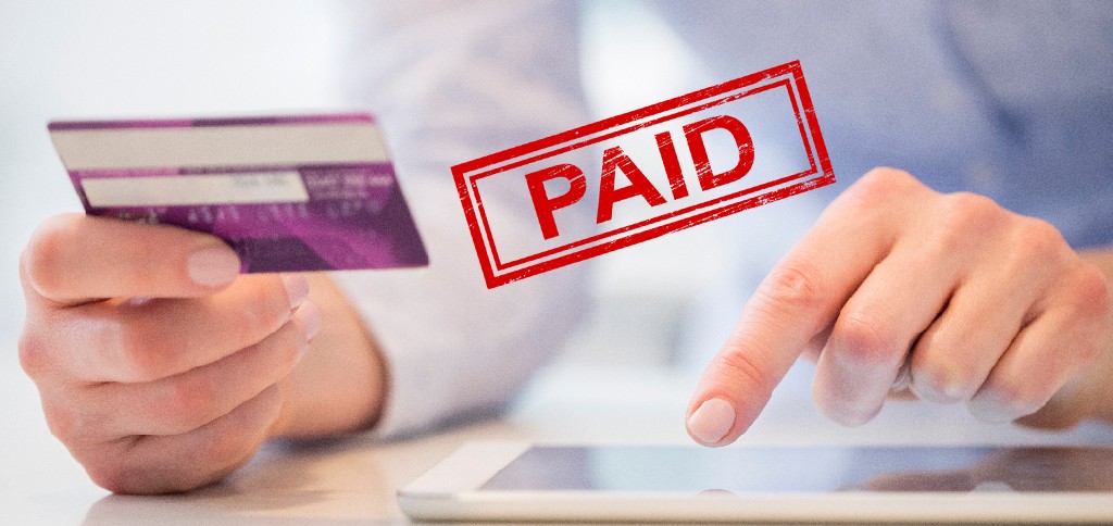 Paid credit card